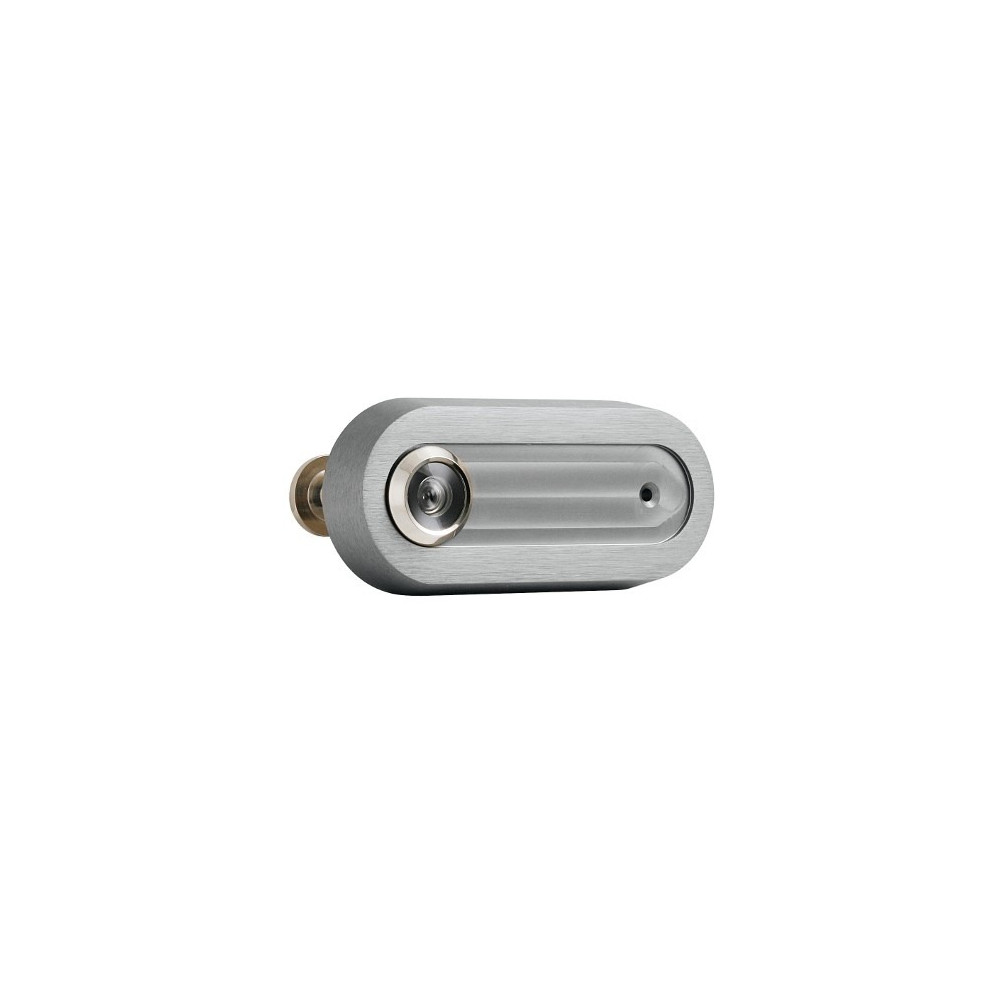 Optikai kitekintő névjeggyel AXA LINIA BETA2 - BN - Szálcsiszolt inox
