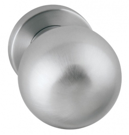 Door ball SPHERE - Brushed chrome