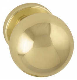 Door ball SPHERE - Gold polished