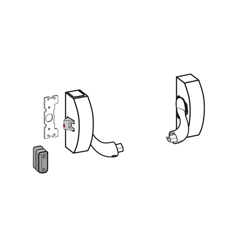 DORMA PHA 2102 F - Single-point locking DORMA PHA 2102 F - Single-point locking
