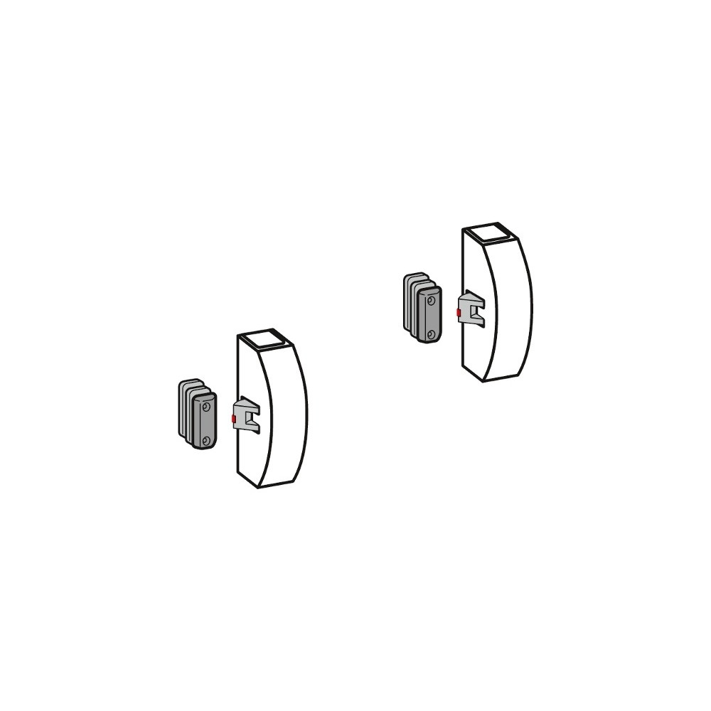 DORMA PHX 07 F - Top and bottom locking combination with lateral latch