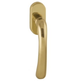 Window handle DK - DEA - R - Gold polished