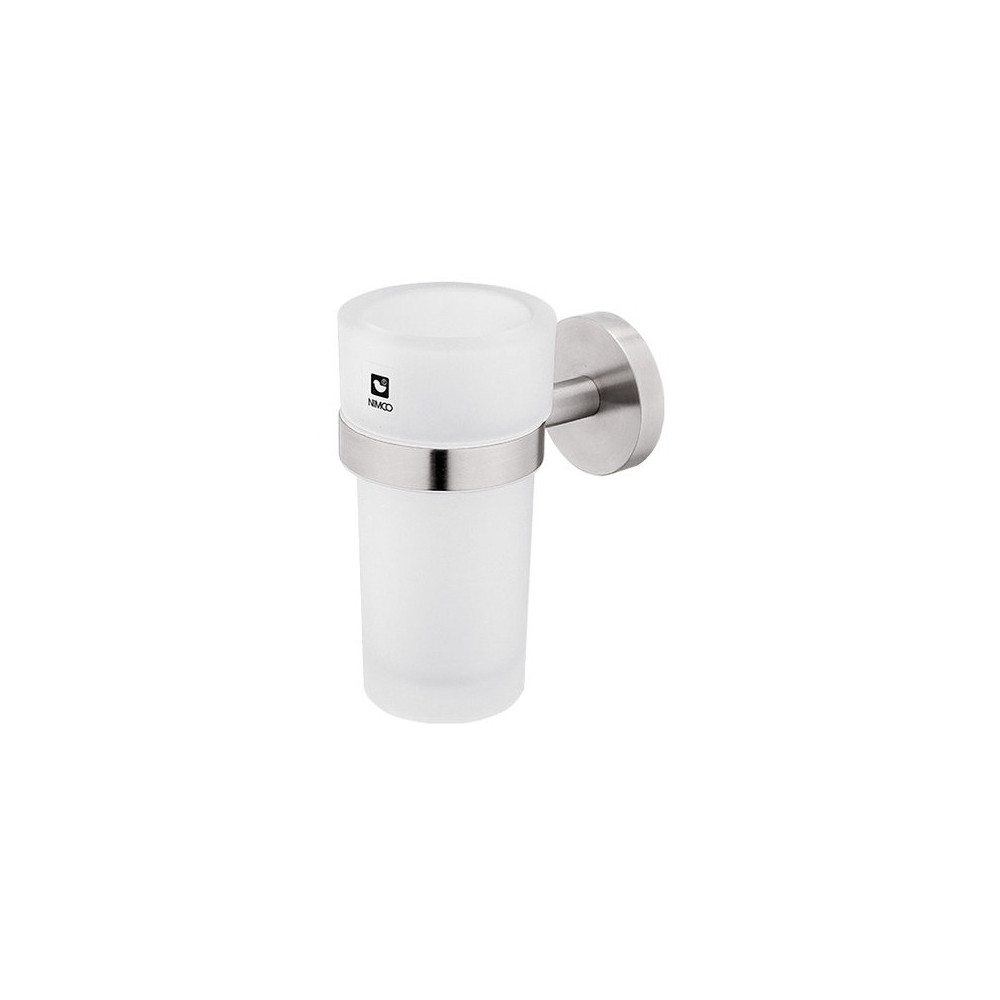 Cup for toothbrushs NIMCO UNIX INOX UNM 13058W-10