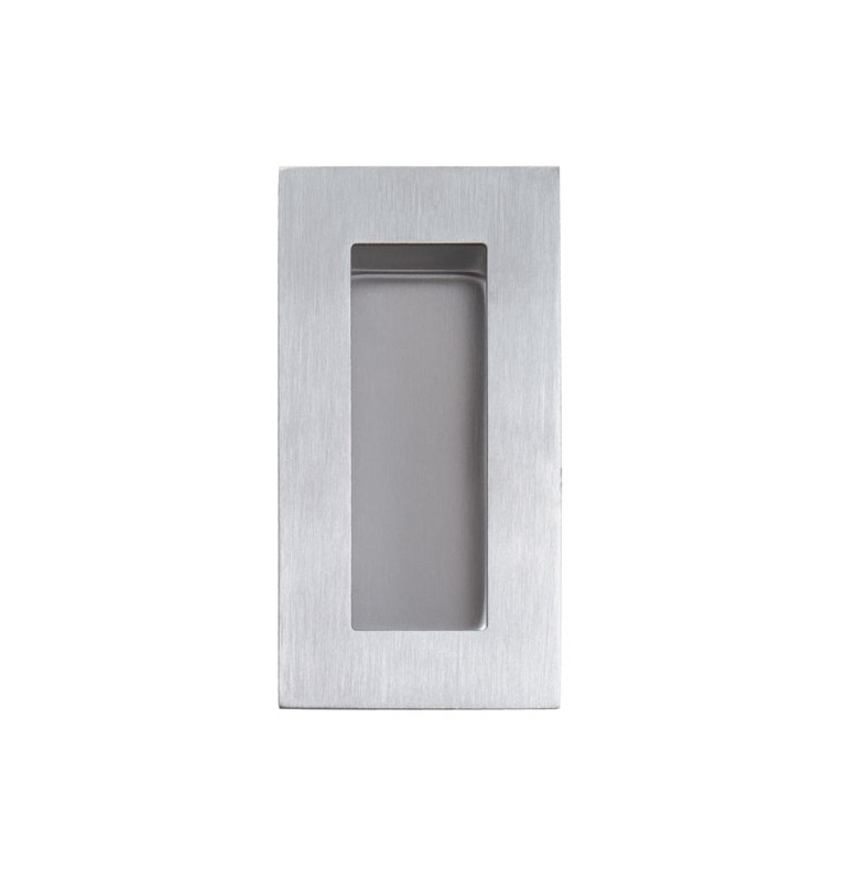 Kagylókilincs tolóajtóhoz szögletes TUPAI 7506 - BN - Szálcsiszolt inox Kagylókilincs tolóajtóhoz szögletes TUPAI 7506 - BN - Szálcsiszolt inox