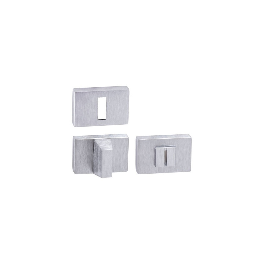 Rosette TUPAI - RT - Brushed chrome