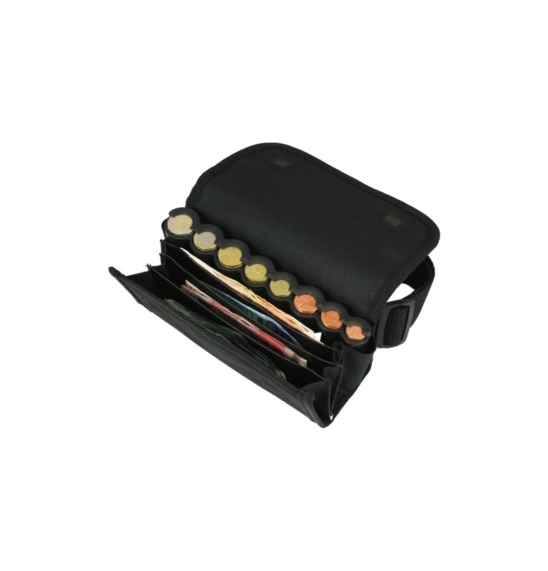 Kellner-Geldbörse aus Textilstoff T4+1 Kellner-Geldbörse aus Textilstoff T4+1