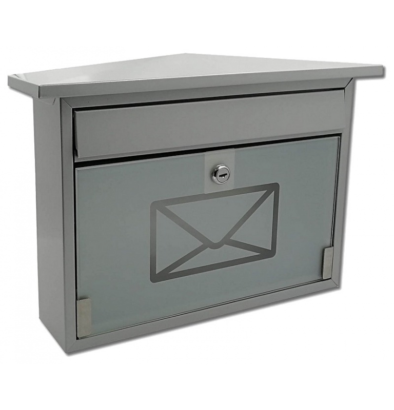 Briefkasten X-FEST ROBIN - Silber Briefkasten X-FEST ROBIN - Silber
