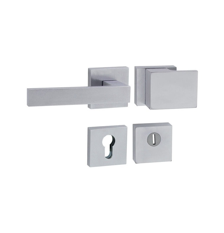 Sicherheitsbeschlag TUPAI CUBO/SQUARE - HR 3230/2275 - Chrom geschliffen Sicherheitsbeschlag TUPAI CUBO/SQUARE - HR 3230/2275 - Chrom geschliffen