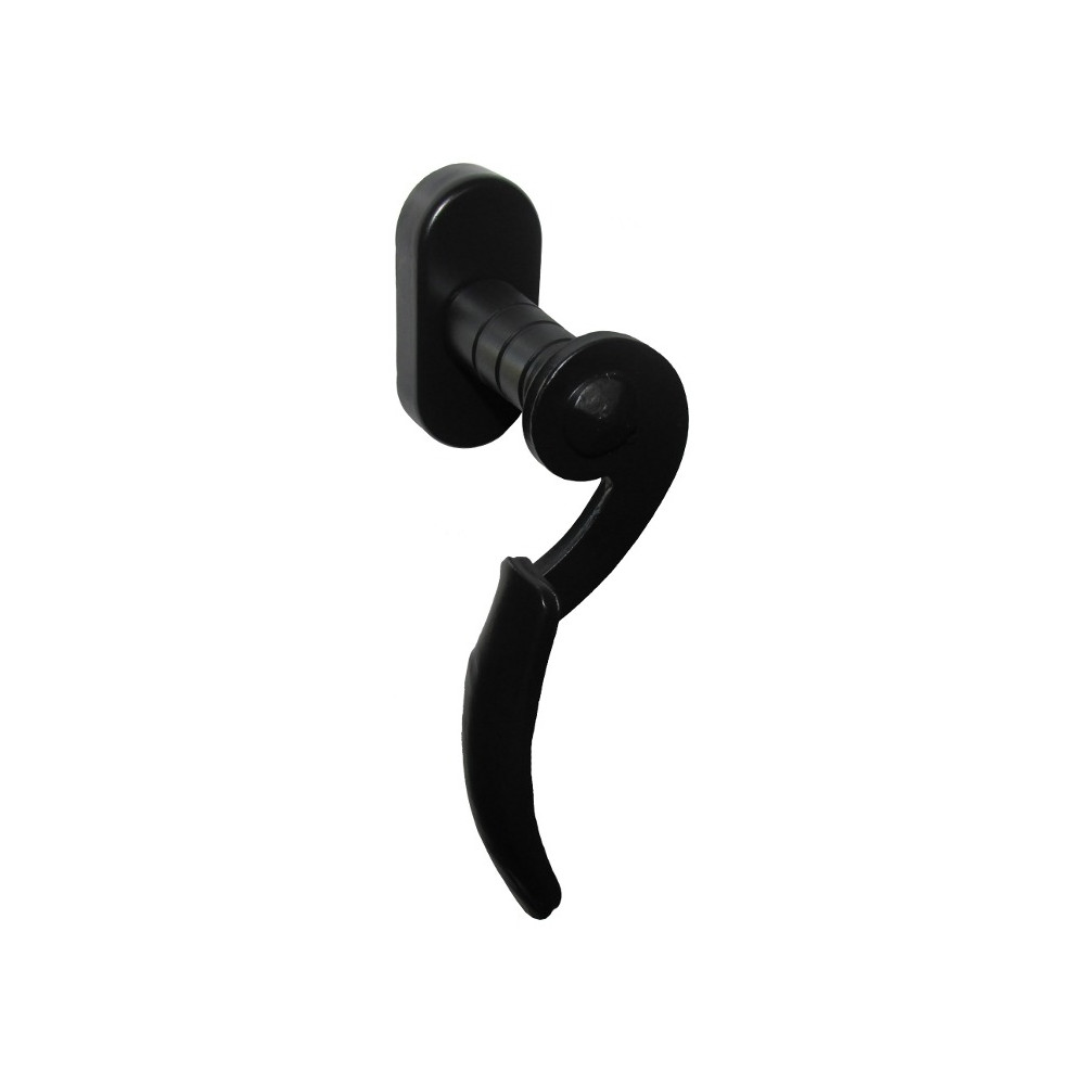 Window handle DK - TILLY - R - Forged black