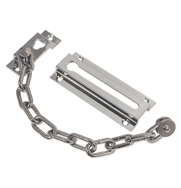Chain door lock METAL-BUD - OC - Polished chrome