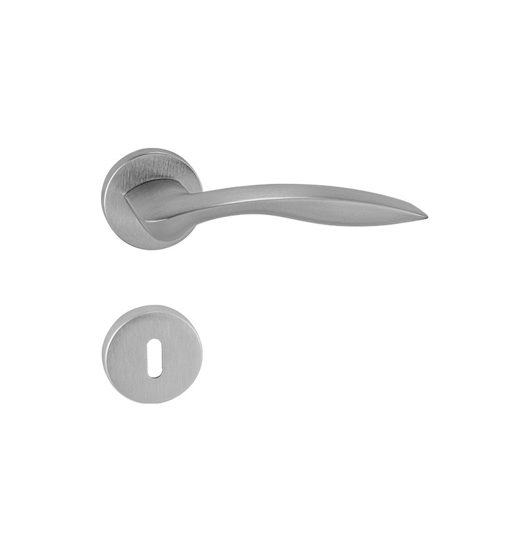 Handle CORA - R - Brushed chrome Handle CORA - R - Brushed chrome