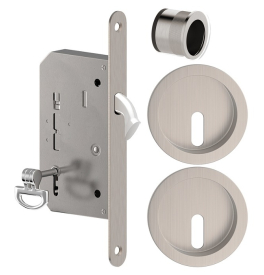 Set für Schiebetür METAL-BUD - ONS - Nickel geschliffen