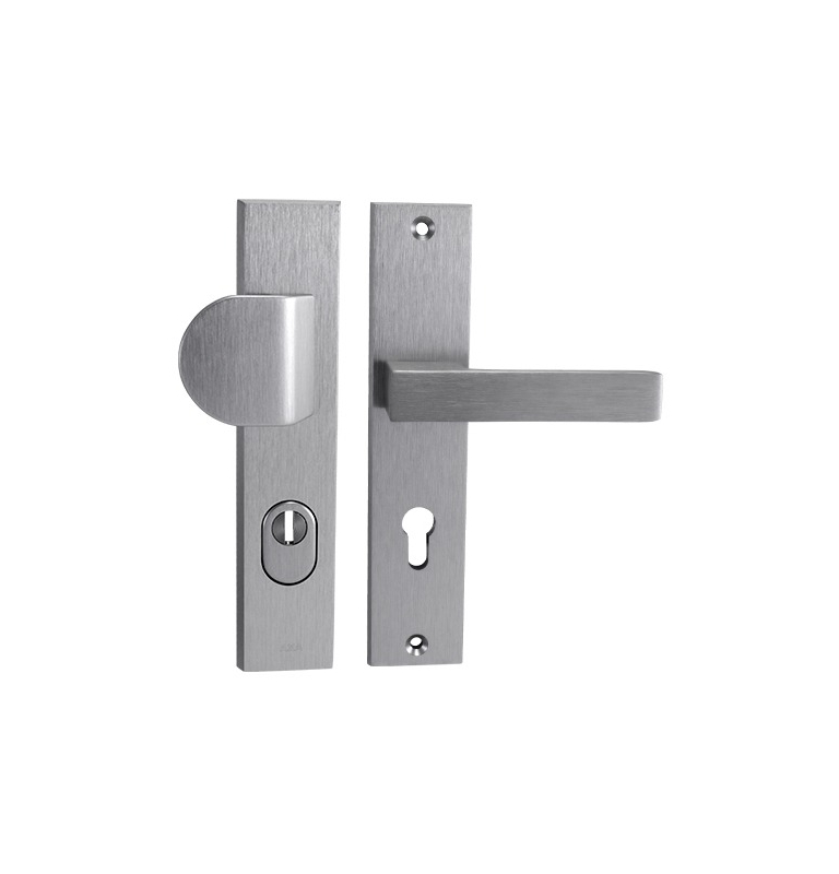 Bezpečnostná kľučka AXA OMEGA2 - INOX elox Bezpečnostná kľučka AXA OMEGA2 - INOX elox