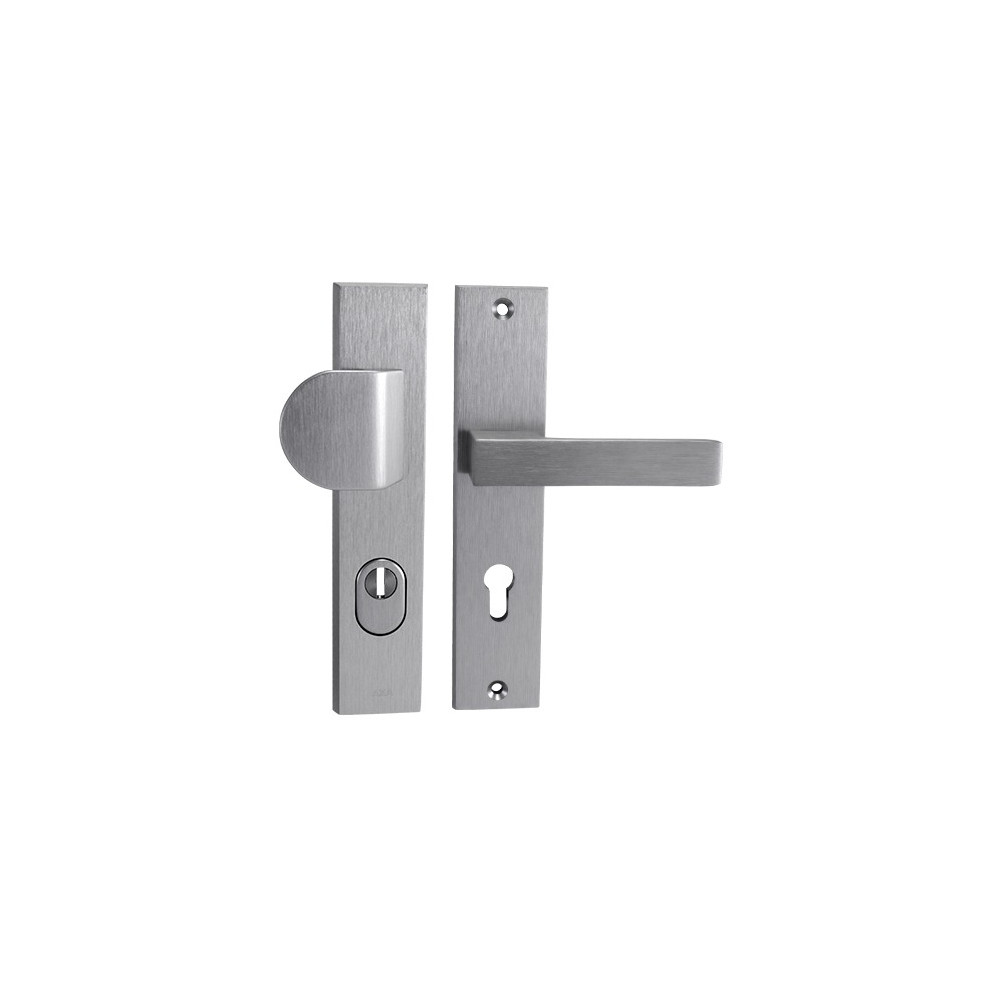 Security handle AXA OMEGA2 - Anodized INOX