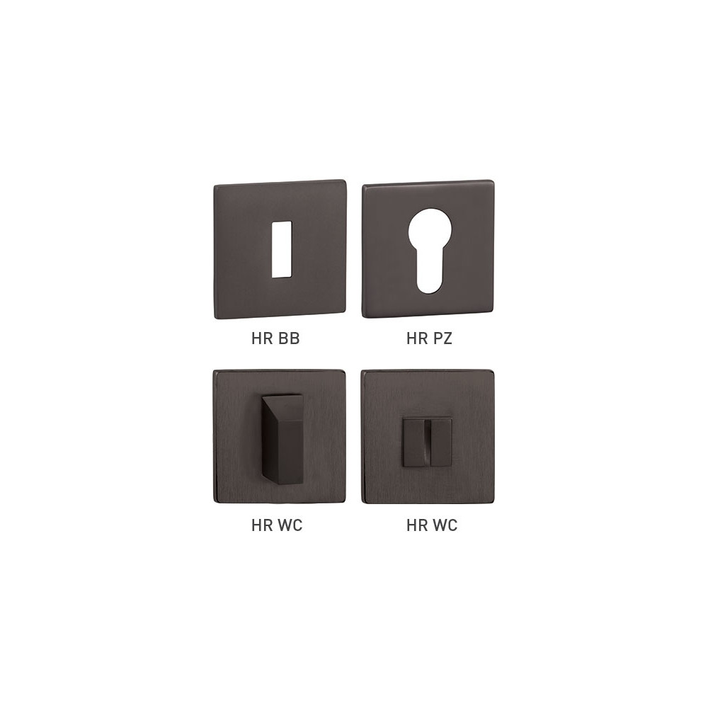Rosette TUPAI HR - 5 S -  - Graphite matt