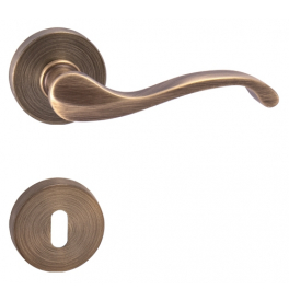 Handle FORME CAST - R - Bronze brushed