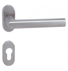 Handle MP - FAVORIT - UOR - Brushed stainless steel
