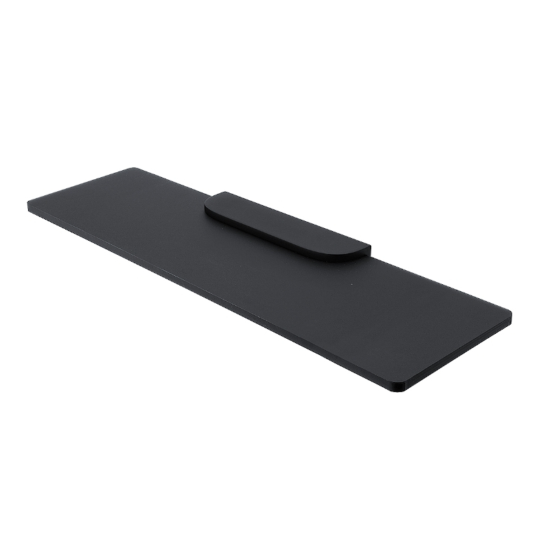 Półka szklana z uchwytem IXI NIMCO NIKAU BLACK NKC X350-C-90 Półka szklana z uchwytem IXI NIMCO NIKAU BLACK NKC X350-C-90
