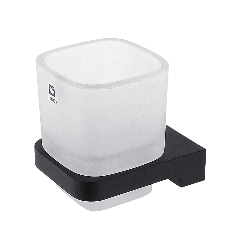 Zahnputzbecher NIMCO MAYA BLACK MAC 29058C-90 Zahnputzbecher NIMCO MAYA BLACK MAC 29058C-90