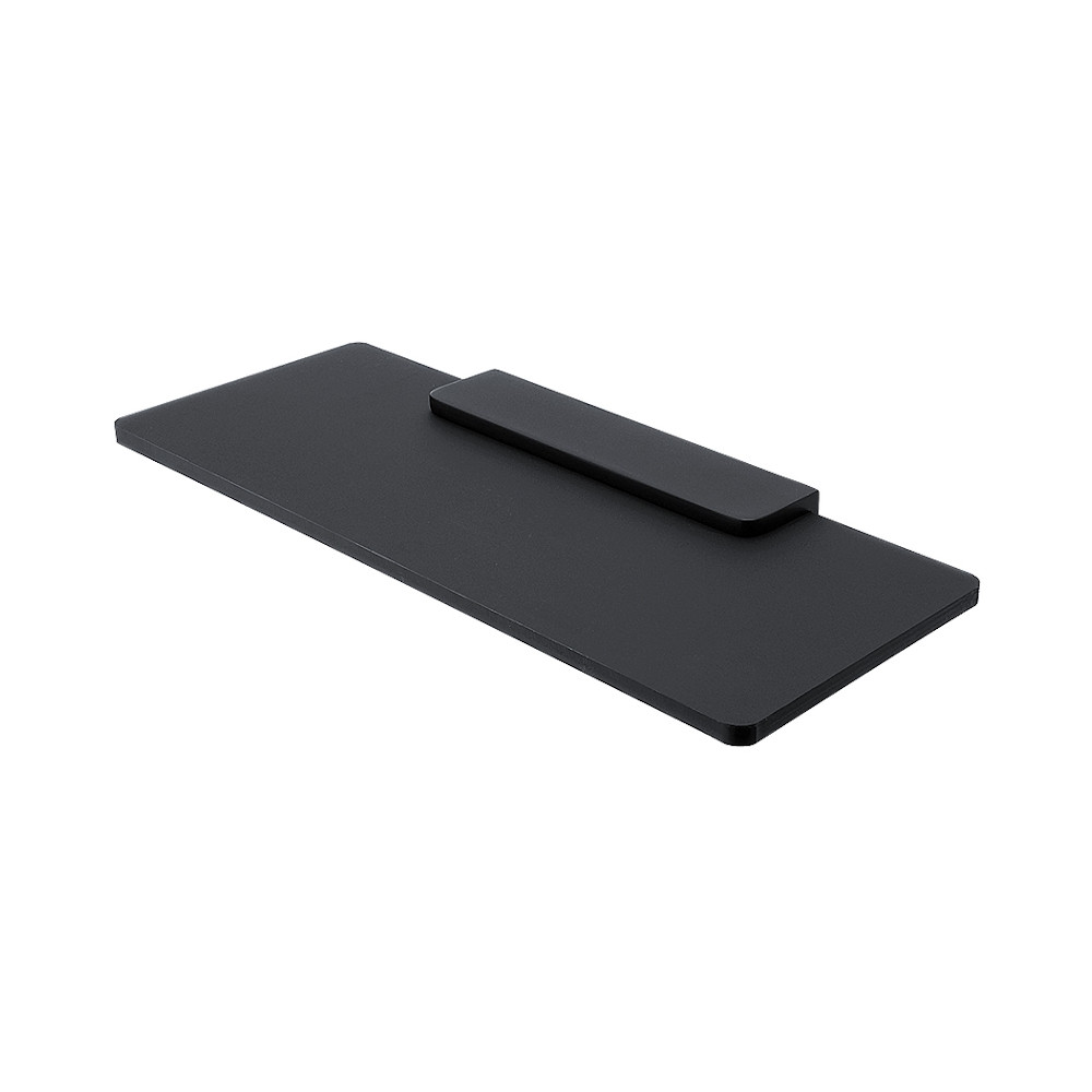 Półka szklana z uchwytem IXI NIMCO MAYA BLACK MAC X330-C-90