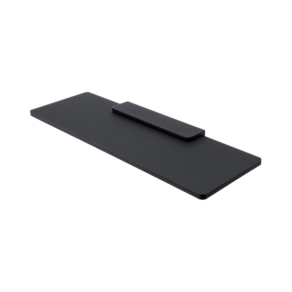 Glass shelf with bracket IXI NIMCO MAYA BLACK MAC X340-C-90