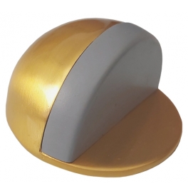Dome glued door stopper - OLS - Brushed brass