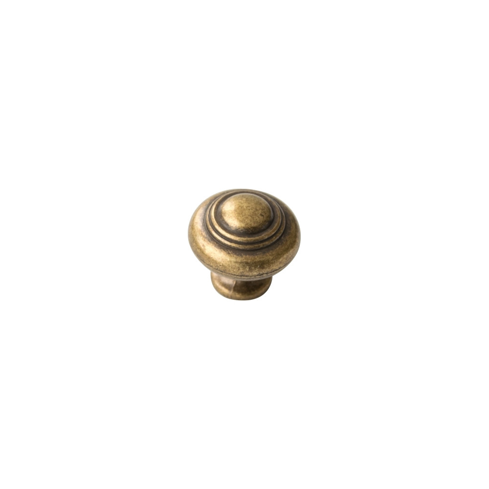 Furniture handle CERBERUS - Patina on brass