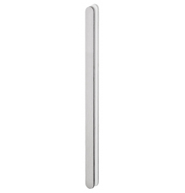 Shell for glass sliding door JNF IN.16.557.A - Brushed stainless steel