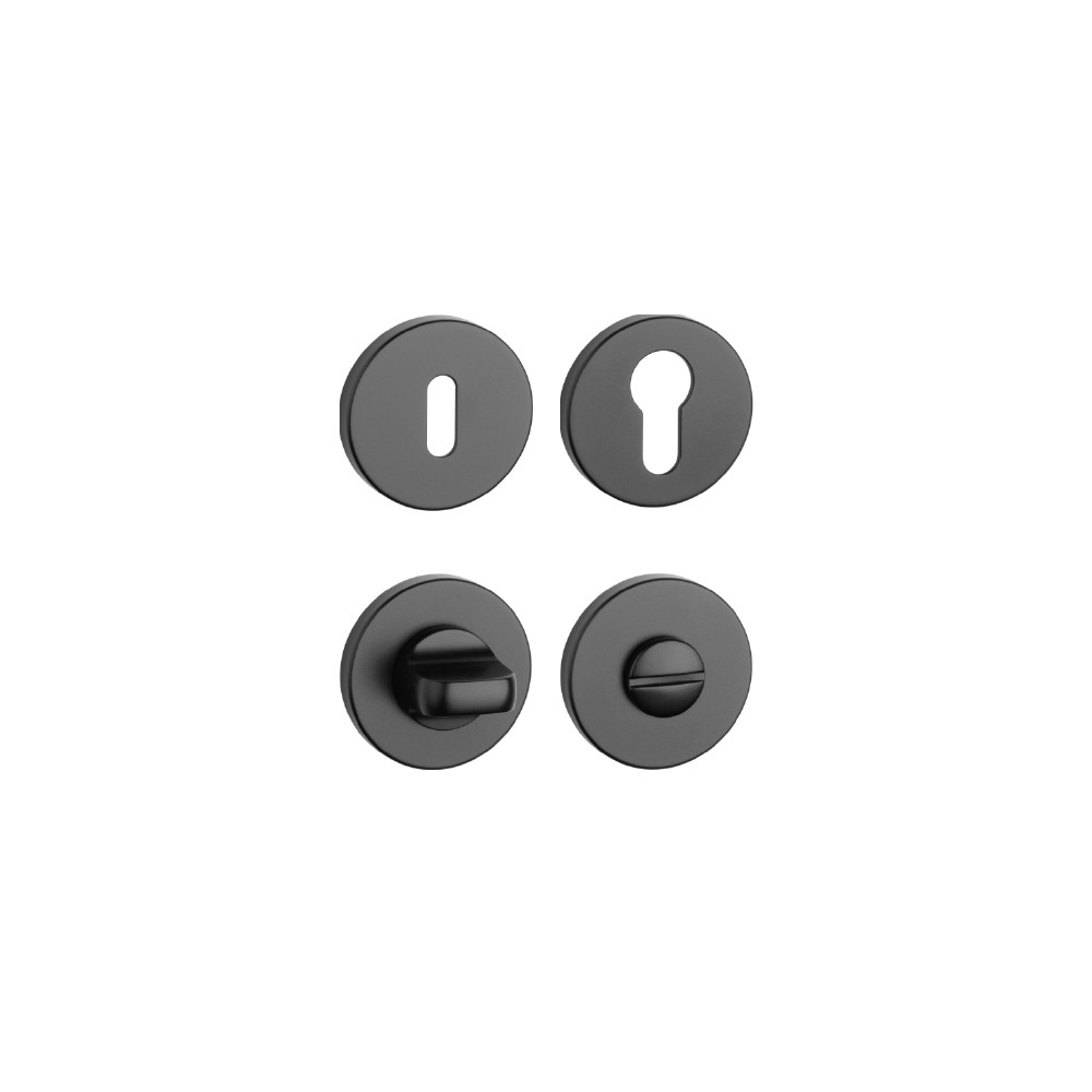 Rosette APRILE - R 7S - Black matt