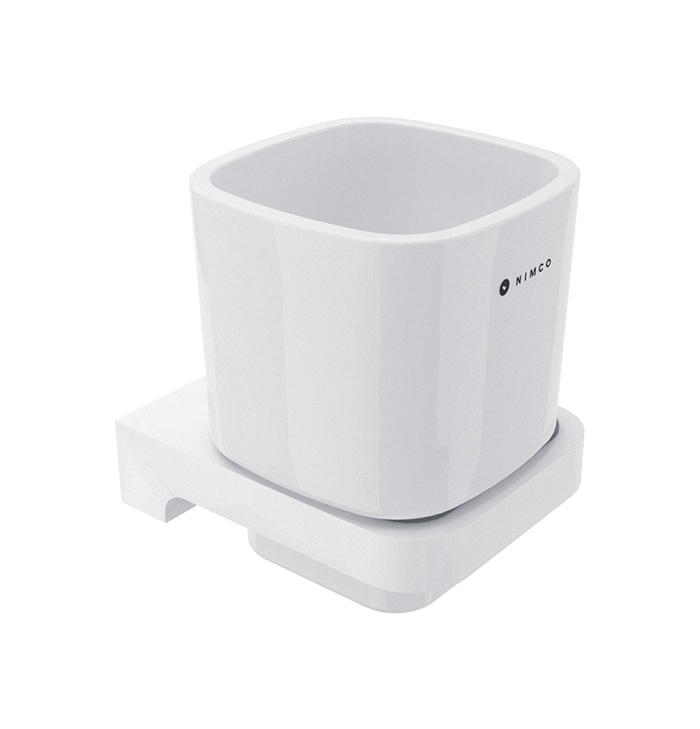 Fogkefe-kupa NIMCO MAYA WHITE MAB 29058K-05 Fogkefe-kupa NIMCO MAYA WHITE MAB 29058K-05