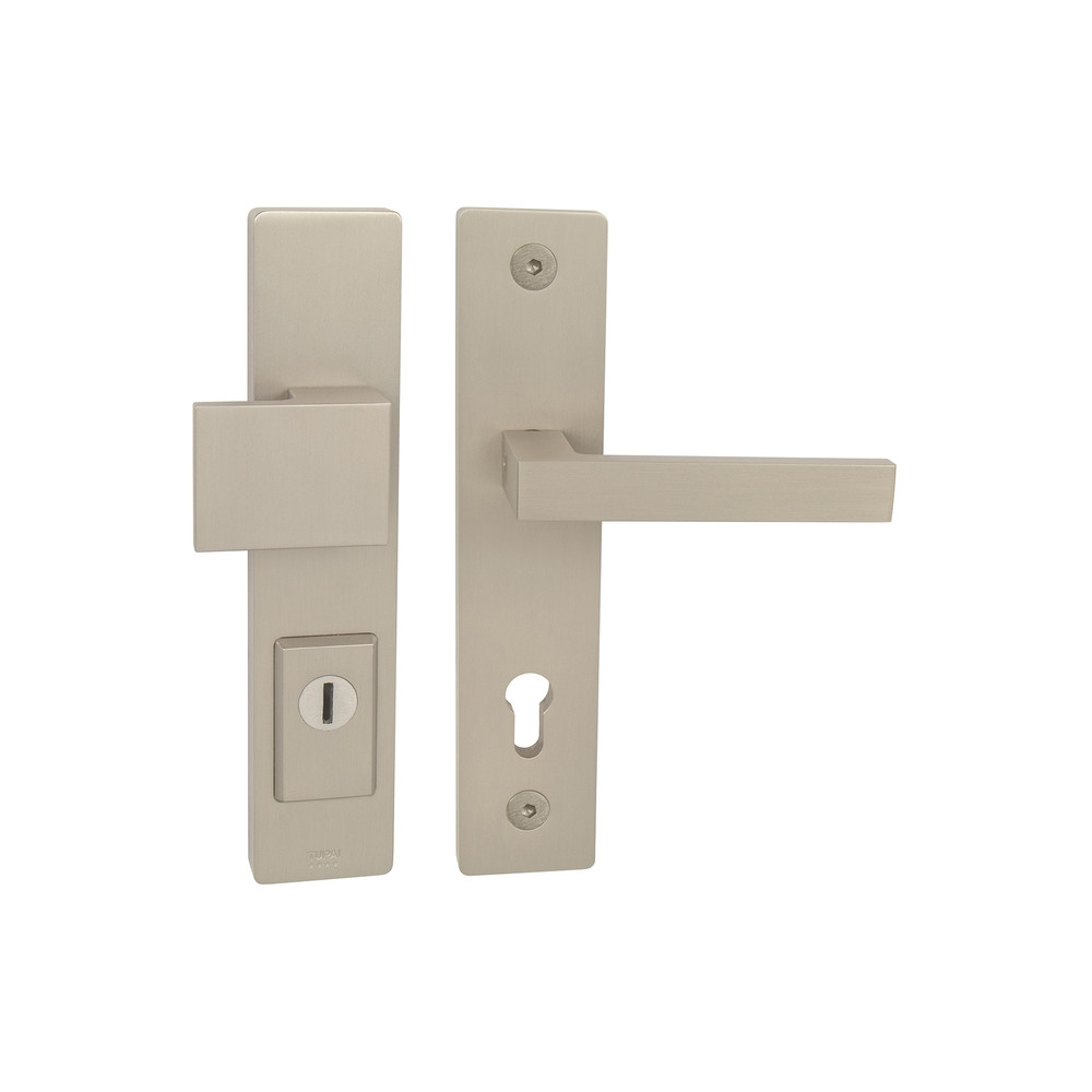 Bezpečnostní klika TUPAI FORTE 3214 / SQUARE 2275 - Nikl matný