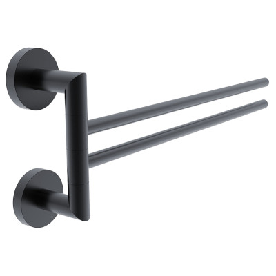 Schwenkbare Handtuchstange NIMCO UNIX BLACK