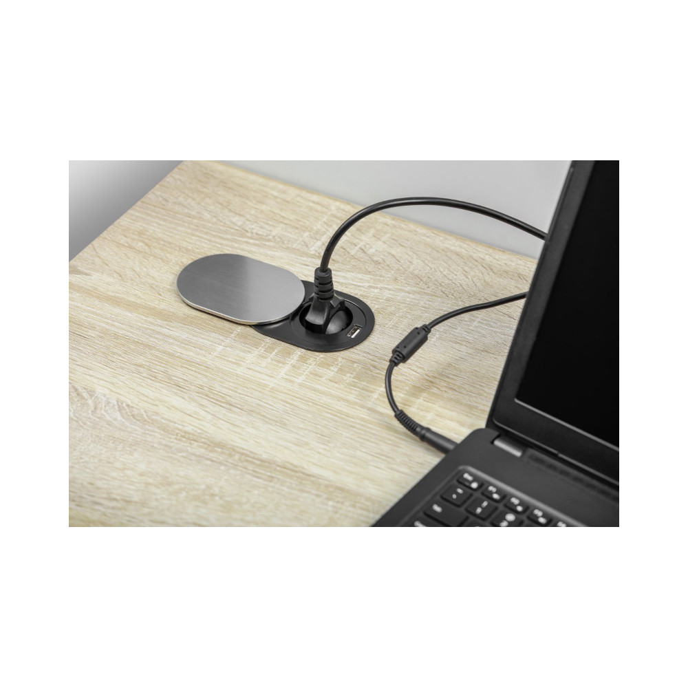 Furniture socket with USB charging GTV SLIDE
