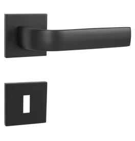 Klamka MPK CYNTHIA - HR SQ6 - Czarny matowy