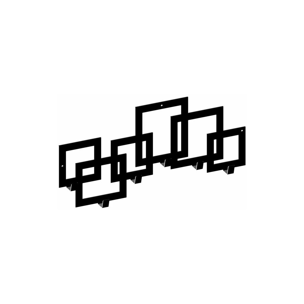 Věšák CUBE - Černý