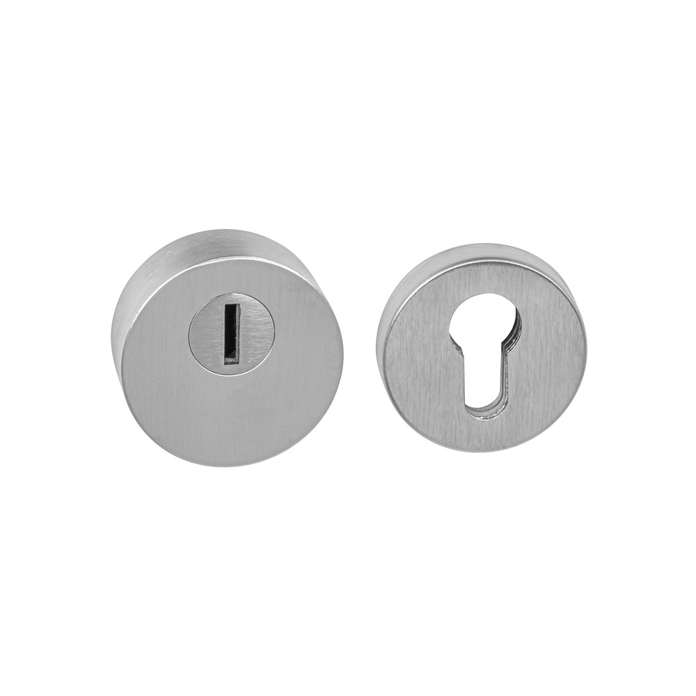Sicherheitsrosette CUBO - R 3232 - Chrom geschliffen