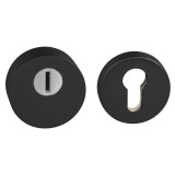 Sicherheitsrosette CUBO - R 3232 - Schwarz matt