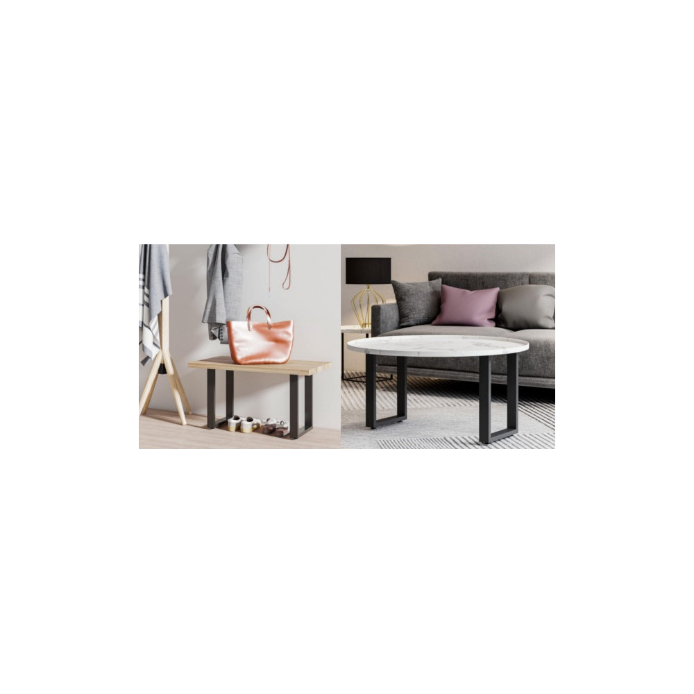 Konstrukcja stołu MILANO ML20x80 mała
