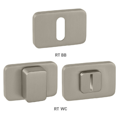 Rozetta MPK - PERFECTA - RT - Nikkel mat