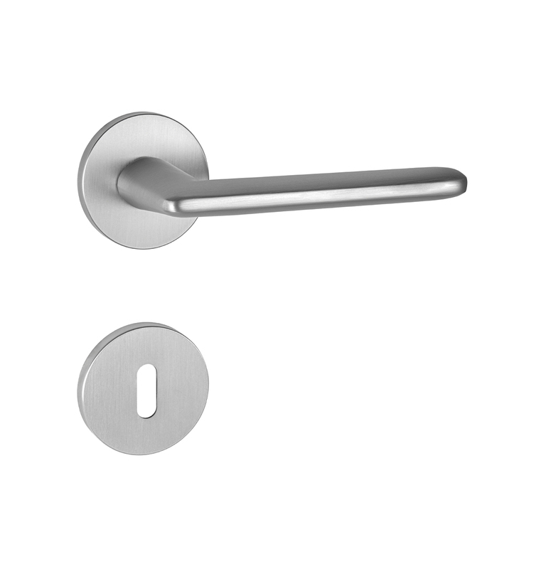 Türgriff MP ELIPTICA - R S6 - Chrom geschliffen Türgriff MP ELIPTICA - R S6 - Chrom geschliffen