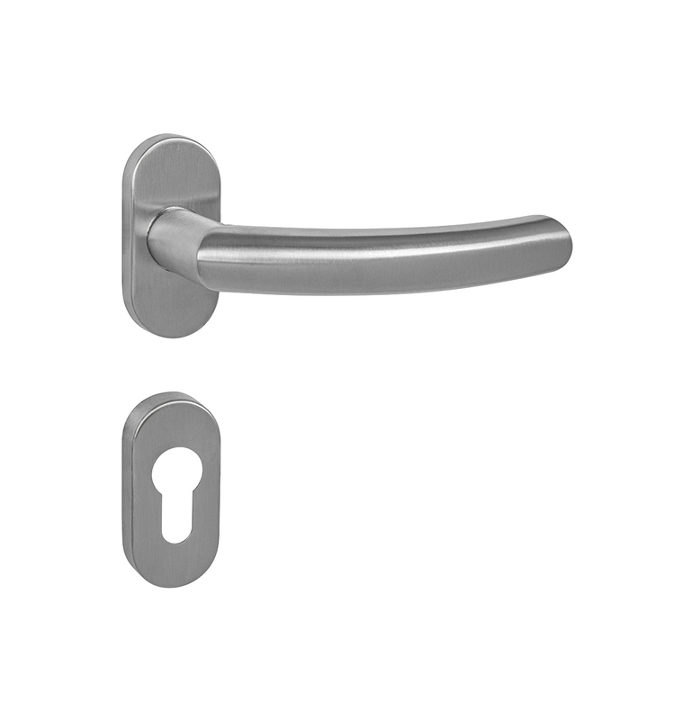 Kilincs MP NERO - UOR - Szálcsiszolt inox Kilincs MP NERO - UOR - Szálcsiszolt inox