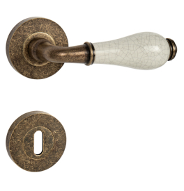 Türgriff MP LEONTINA - R - Antik bronze