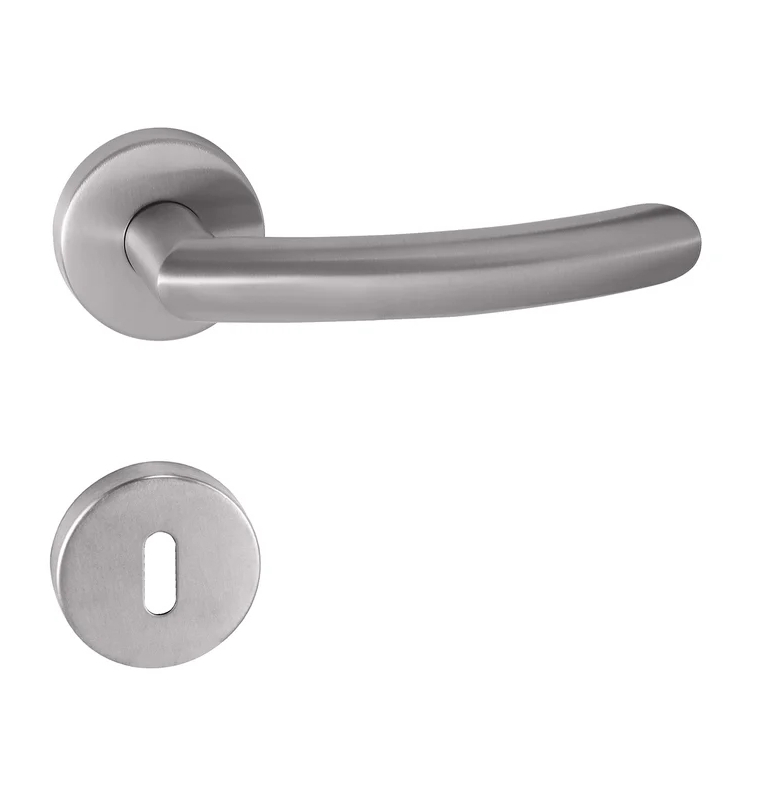 Kilincs TUPAI NERO - R 2233 - Szálcsiszolt inox Kilincs TUPAI NERO - R 2233 - Szálcsiszolt inox