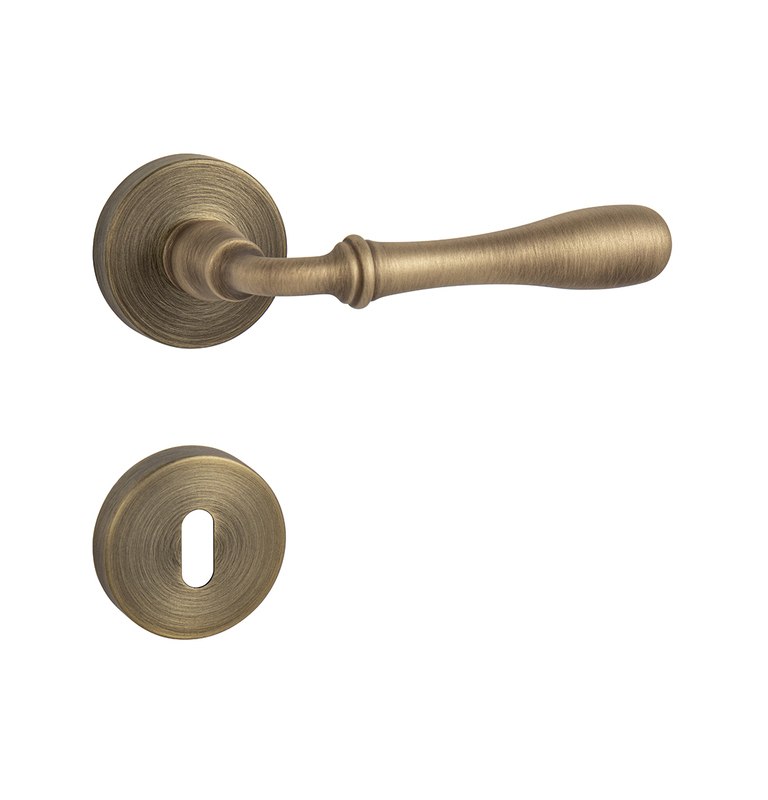 Kilincs CARINA 2 - R - Bronz súrolt Kilincs CARINA 2 - R - Bronz súrolt