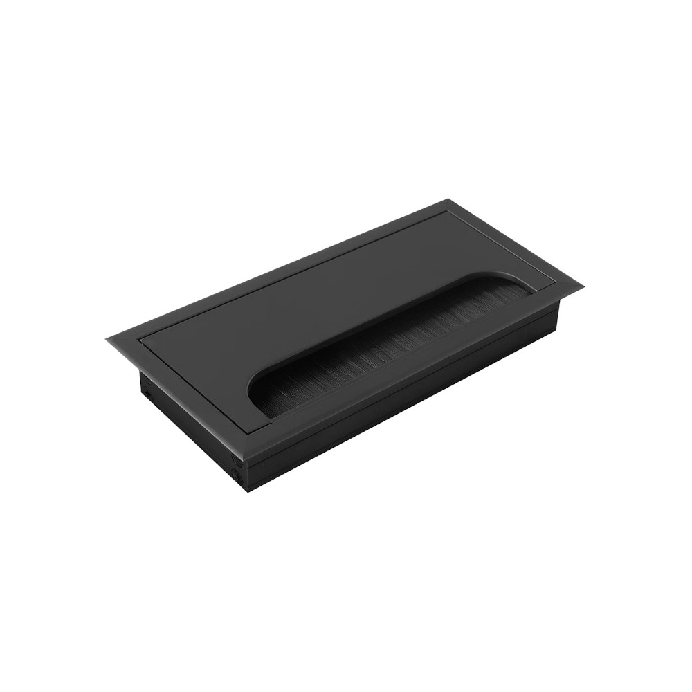 Przepust kablowy do mebli 160 x 80 mm