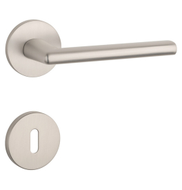 Door handle APRILE KALMIA - R 7S - Nickel matt