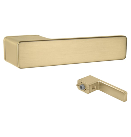 Door handle MPK PERFECTA SWITCH LOCK - RT - Gold matt
