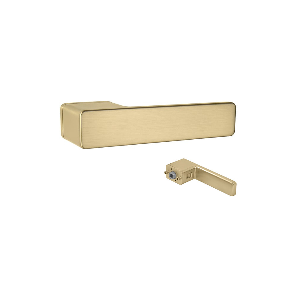 Kľučka na dvere MPK PERFECTA SWITCH LOCK - RT - Zlatá matná