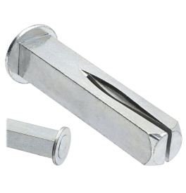 Fél rögzíthető ajtókilincs tengely 8 x 8 mm