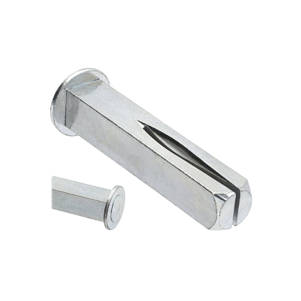 Türgriffspindel für einseitige Drückermontage 8 x 8 mm